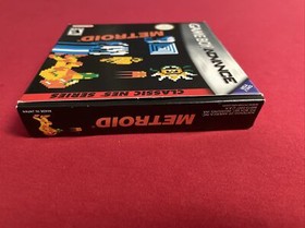 Metroid Classic NES Series (Nintendo Game Boy Advance, 2004) -CIB