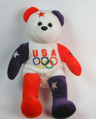 USA Olympics Bean Bag Bear Team Bears 1999 - Picture 1 of 3