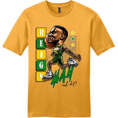 RETRO KINGS x SWOD TOON REIGN MAN T-Shirt GOLD SMALL-4XLARGE
