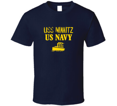 USS Nimitz US Navy Ship Crew T Shirt