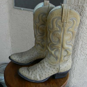 botas tony lama avestruz