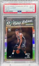 Caris LeVert - 2017 Donruss Optic Holo PRIZM  ROOKIE RC - PSA 9