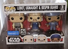 FUNKO POP! VINYL LOBOT/UGNAUGHT/BESPIN GUARD-Walmart Exclusive-Star Wars 3 Pack