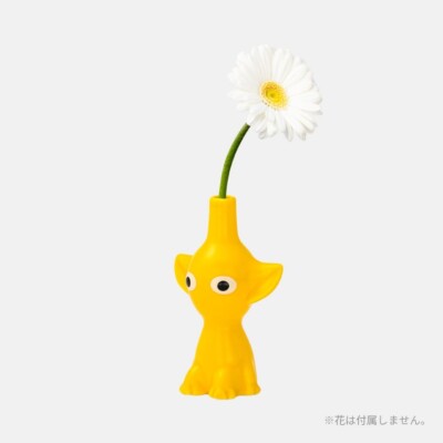 PIKMIN Yellow Flower Vase Nintendo Official Goods NEW Japan