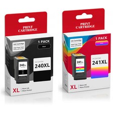 PG-240XL CL-241XL Black Tri-Color Ink Cartridges for Canon PIXMA MG3520 MG3600