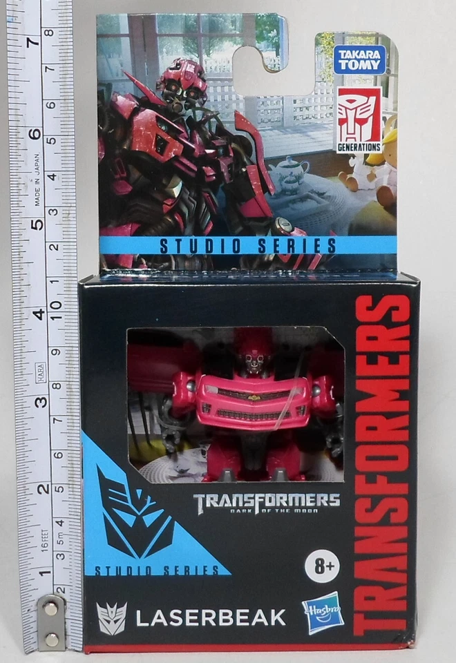 HASBRO TRANSFORMERS DARK OF THE MOON DOTM STUDIO SERIES LASERBEAK CORE SEALED - Image 2 of 4