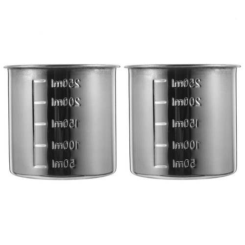 2 Pezzi Misurino Cuociriso Accessori Cucina Acciaio Inox Fusione - Foto 5 di 12
