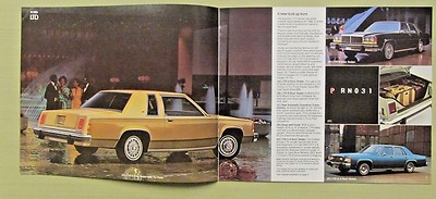 1980 ORIGINAL FORD LTD BROCHURE Crown Victoria Wagons Camping