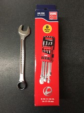 USAG 285 DS8 Serie chiavi combinate Set 8 pezzi con supporto contenitore