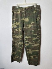 Vintage Camo Army Cargo Pants Sz M Sz 32 Waist  