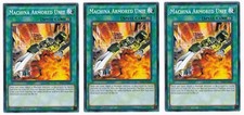 3 x Machina Armored Unit - SR10-EN025 - Common - 1st Edition English