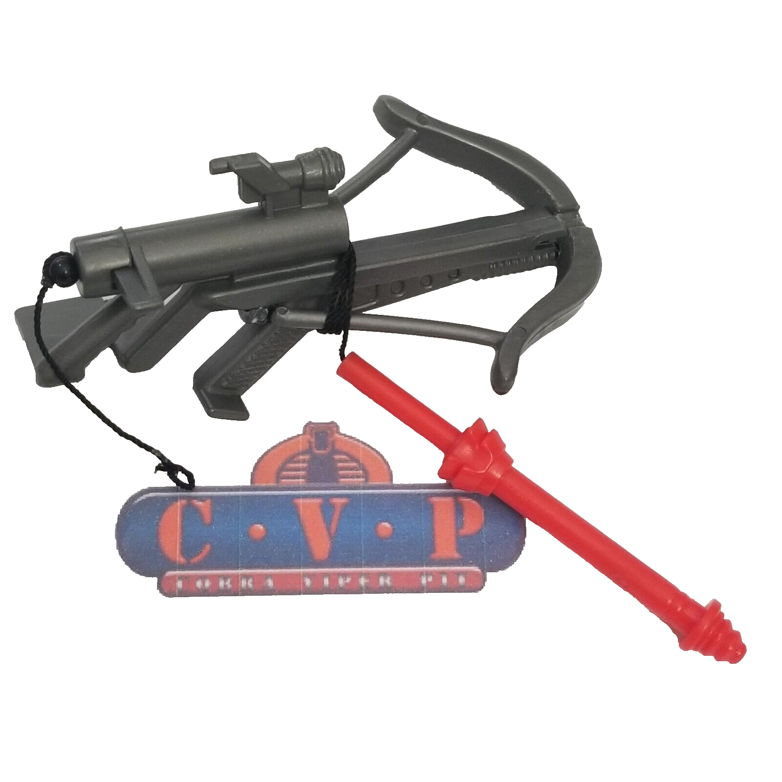 Rambo Black Dragon CROSSBOW GUN & MISSILE Coleco weapon accessory 1985 ...