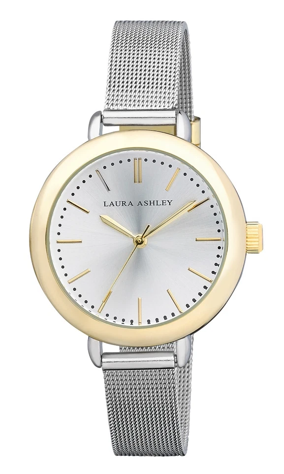 Reloj Laura Ashley Mujer Banda Malla Redonda Foto 3 de 4