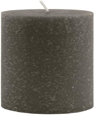 Root Timberline Pillar Candle, 3x3'' Unscented Stone (333195)