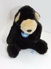 Vintage Dakin Black Bear 1982 Plush Stuffed Toy Grizzly