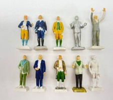 Lot Of PRESIDENTS Jefferson Roosevelt Vintage 1960s Marx Presidents Figures 2.5"