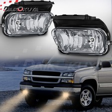 Fog Lights For 03-06 07 Chevy Silverado 1500 25002002-2006 Avalanche Front Lamp