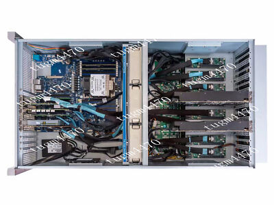 8-card server platform supports 4090 A6000 graphics card system