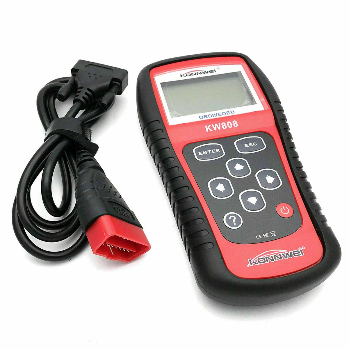 Strumento diagnostico per auto con display digitale, lettore di codici