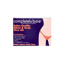 Completely Bare bare more ouch LESS Bikini Body Waxing Kit to Remove Deepest