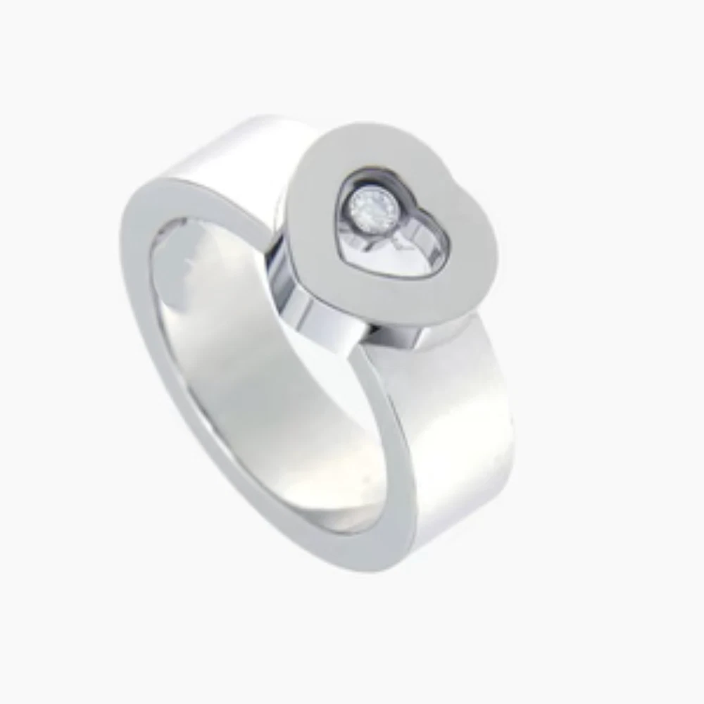 Chopard — Chopard Happy Diamond Ring 18K White Gold