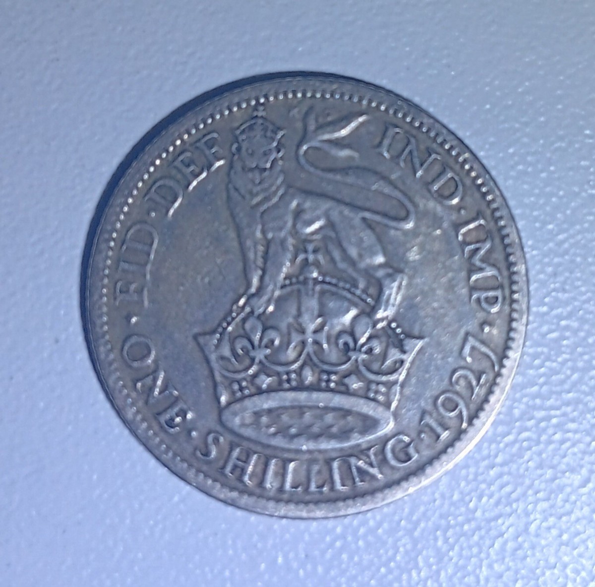 1927 SILVER RARE GEORGE V ONE SHILLING COIN ENGLISH REVERSE | eBay UK