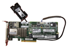 HP 633537-001 P222 Smart Array SAS RAID Card PCIe x8 512GB FBWC  BBU