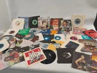 7 Inch Vinyl Singles Job Lot Various Artists 70s 80s Pop Rock Inc Beatles