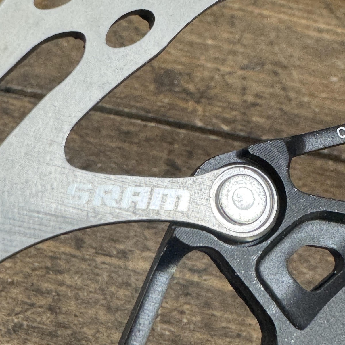 SRAM Centerline 2-Piece Disc Brake Rotor 140mm Center Lock Silver