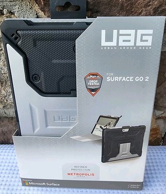 Urban Armor Gear Metropolis Protective Case for Microsoft Surface Go 2 - Black