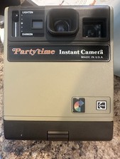 Vintage Kodak Partytime Instant Camera Retro USA Untested