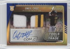 2022 Panini Absolute Spectrum Blue 75/75 Oneil Cruz #TT2S-OC Auto 7xr
