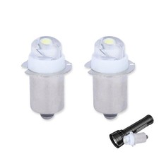 YAFIYGI 2 Pack Flashlight Bulbs 30 Lumen 3-Volt LED 2 Count Pack of 1 , 2pcs