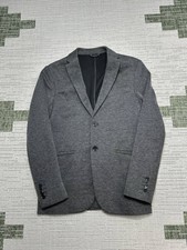 Zara Blazer Mens Medium Gray Sports Coat