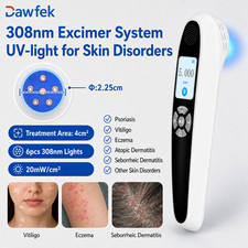 308nm UVB Handheld Phototherapy Device 6 Diodes 20mW/cm  For Skin Relief At Home