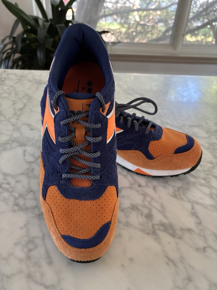 Diadora Raekwon Size 10 NYC Orange Blue N9002 Rare Wu-Tang Clan