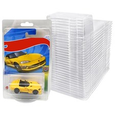 100pc Clear Protector Display Case Clamshell For H-W Mainline Diecast Car