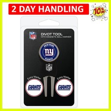 NFL Divot Tool with 3 Golf Ball Markers Pack, Markers are Removable Magnetic ...