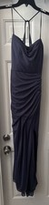 Azazie Periwinkle Evening Dress Size A8