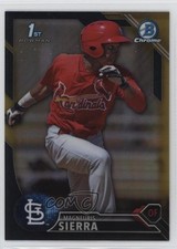 2016 Bowman Chrome Prospects Black & Gold Refractor Magneuris Sierra 1i3m