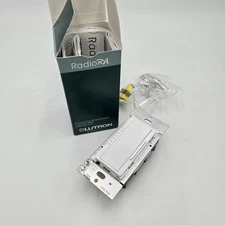Lutron RadioRA RA-10D  Single-Pole/Multi Location Dimmer White Lot of Open Box