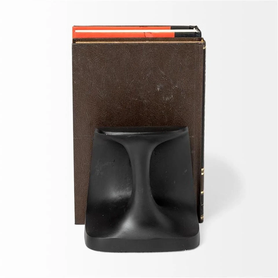 Mercana Last Cobbler's Shoemaker Tool Bookend Black Metal - Image 3 of 4