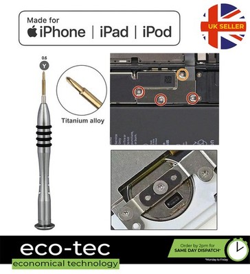 iPhone 17 16 15 14 13 12 Screwdriver Set - 0.6 Triwing 0.8