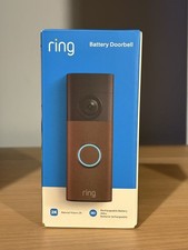 Ring Battery Video Doorbell Camera Matte Mocha 2K Wireless Newest Gen