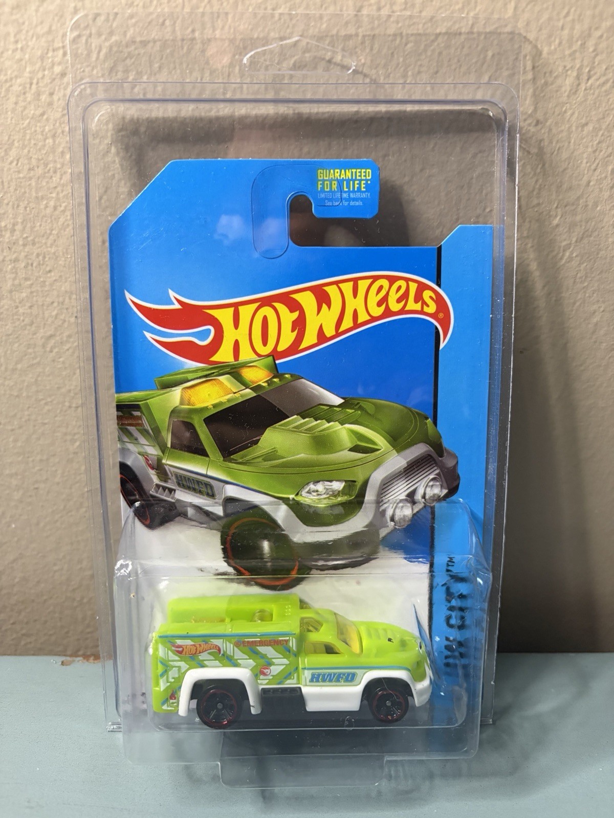 2013 Hot Wheels - Rescue Duty Green 47/250 Treasure Hunt - HW City NEW