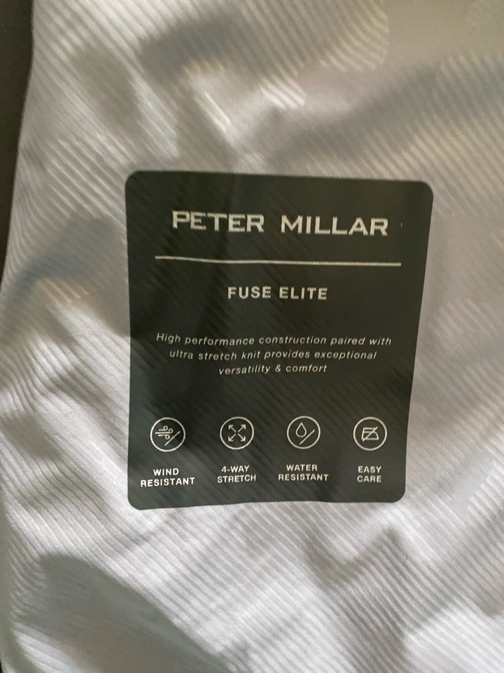 Peter Millar, Men’s Fuse Elite Hybrid Gray Vest, Sz L. - Image 3 of 4