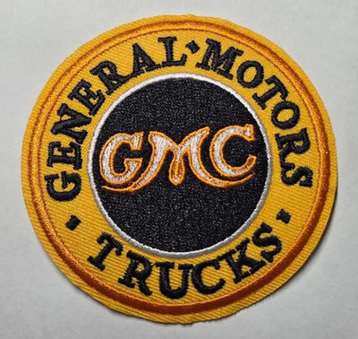 GMC General Motors Trucks Vintage (embroidered iron/sew on patch)