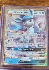 glaceon gx pokemon card value Amazon.com: Pokemon - Glaceon GX SM147 - Black Star Promo main image 0