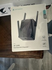 ROCK SPACE AC2100 - 1200Mbps WiFi REPEATER WIRELESS SIGNAL BOOSTER 2.4  5GHz