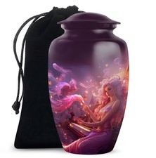 Spiritual Angel Cremation Urn for Human Ashes Adult Women  Men, 10 Inch 